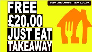 Free Takeaway Just Eat #competition #website #northernireland
