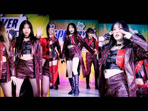 210328 직캠  BLUE(7sin) cover as JiU DREAMCATCHER(Odd Eye) @ MBK Happy Summer CoverDance 2021