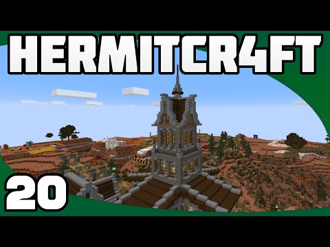 Hermitcraft 4 - Ep. 20: Tower Roof!