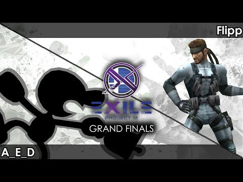 Project M: A_E_D (G&W/Wolf) V UG | Flipp (Snake/Roy) - Exile 96 Tournament SSBPM