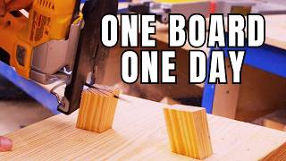 Build A Profitable Bench Every House Needs - Easy DIY Woodworking Project