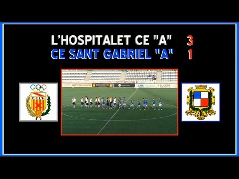 2013-14 Cadete Preferente - J5 - L'Hospitalet CE-CE Sant Gabriel 3-1 (¡¡¡)