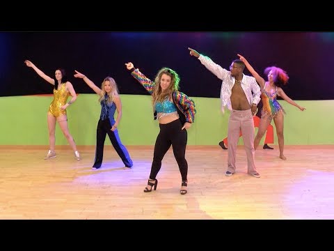 Stayin' Alive Flashmob Tutorial (Glastonbury 2017)