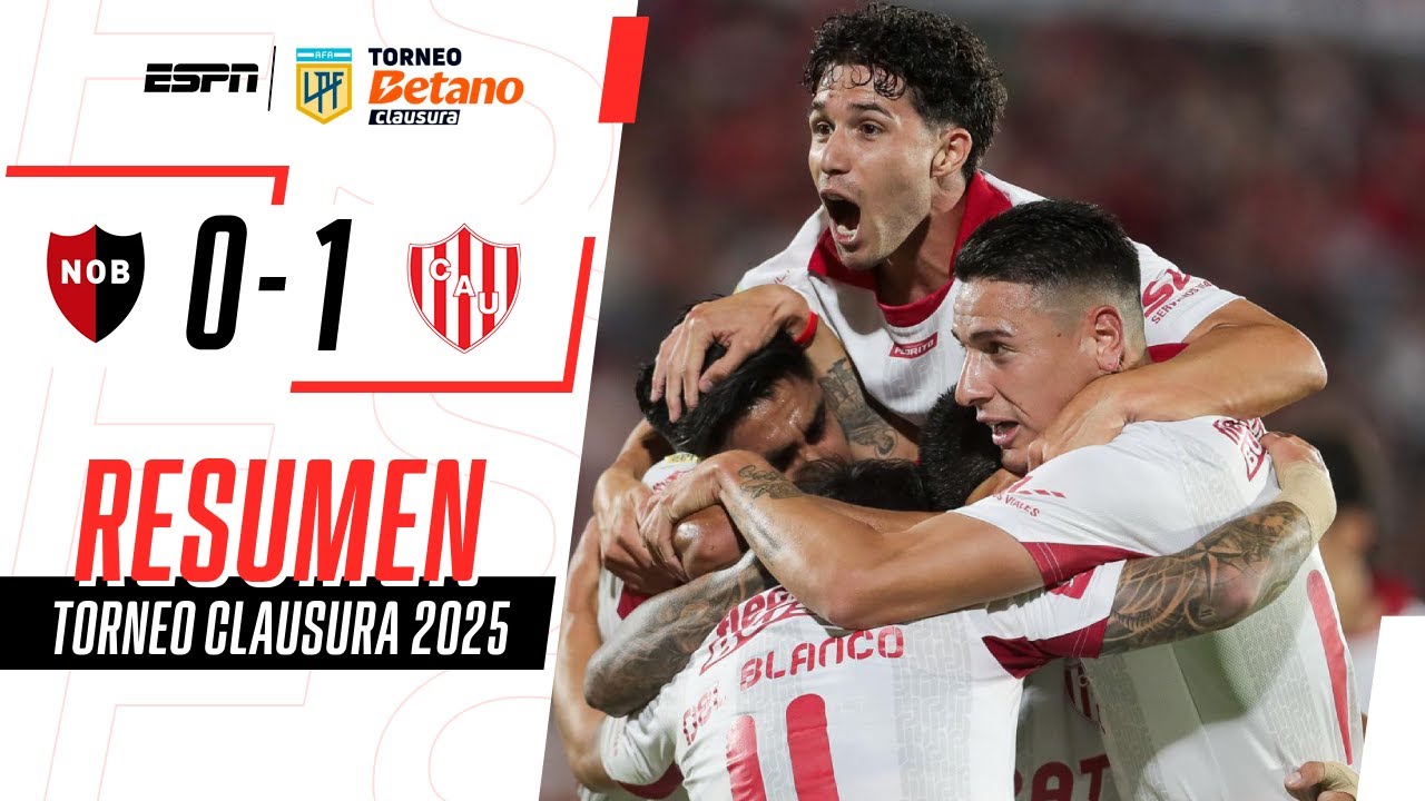 LA LEPRA NO LEVANTA CABEZA Y CAYÓ DE LOCAL ANTE EL TATENGUE | Newell's 0-1 Unión | RESUMEN