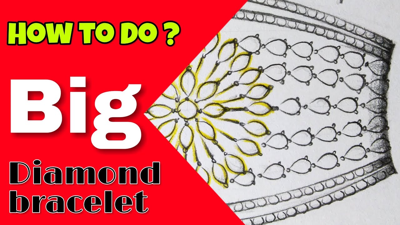 <h1 class=title>Broad Bracelet 3 | Step by Step Hindi Explain | Jewellery Design</h1>