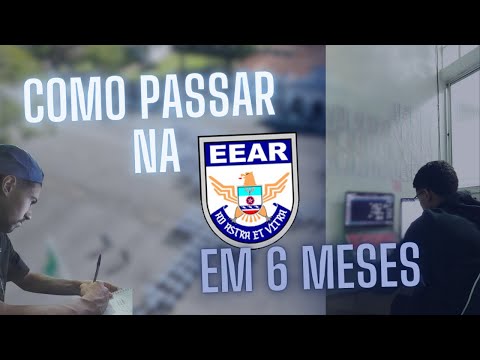 ✈️ COMO PASSAR NA EEAR EM 6 MESES - 3 DICAS VALIOSAS
