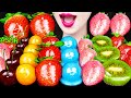 ASMR TANGHULU PARTY CANDIED FRUITS STRAWBERRY KIWI KUMQUAT 딸기 키위 금귤 탕후루 과일 사
