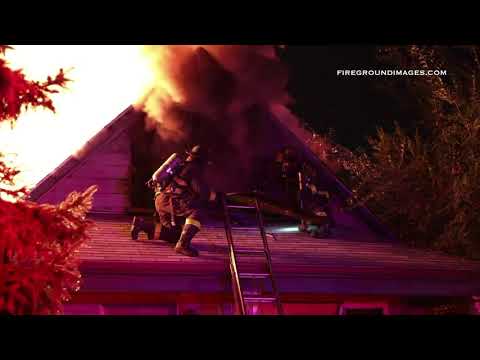 Turbulent Smoke Transitioning To Flashover