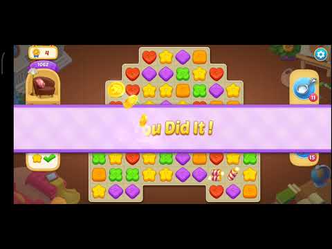 Matchington Mansion Level 1062 - Hard Level/ iOS/ Android