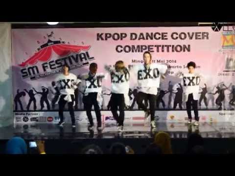 140511 EXOLLENT (EXO DANCE COVER) - 중독(Overdose), 으르렁 (Growl), Black Pearl @ SM Festival 2014