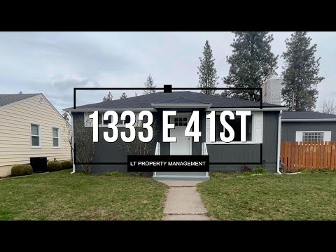 Beautiful 3 Bed, 2 Bath House Near Manito Park on South Hill! property video