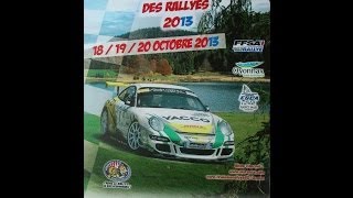 preview picture of video 'Finale de la coupe de France des rallyes 2013 équipage Jonathan Gros / Mathieu Lacout'