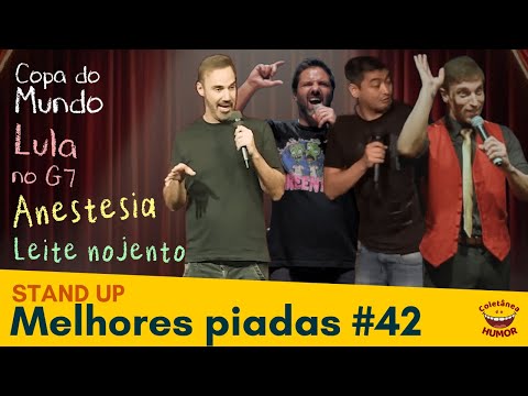Melhores Stand Up 42: Solta Leite do Corpo; Lula no G7; Primeira Anestesia.
