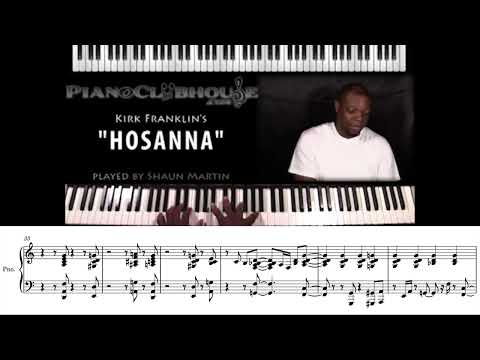 Kirk Franklin -  Hosanna (Shaun Martin) (Transcription)