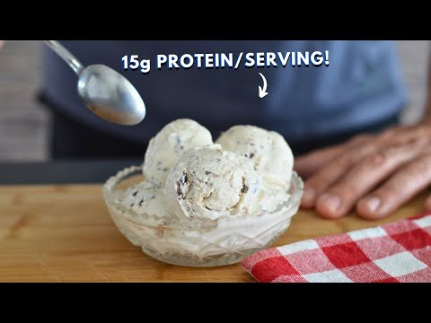This easy HIGH PROTEIN ICE CREAM will save your summer.