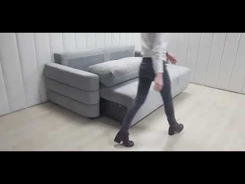 Прямой диван Палермо (задняя спинка в спанбонд) в Перми - видео 6