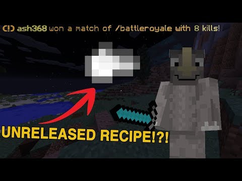 I WON an UNRELEASED recipe in BR!? | CosmicSky battle royale #1 | Minecraft Hunger Games |