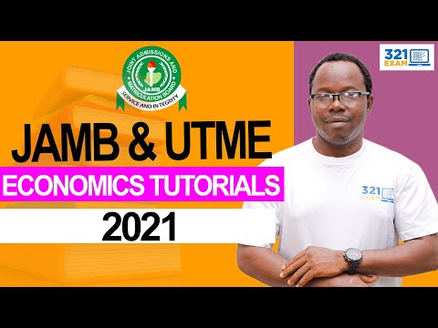JAMB 2022 ECONOMICS Tutorials | TOPIC : THEORY OF DEMAND