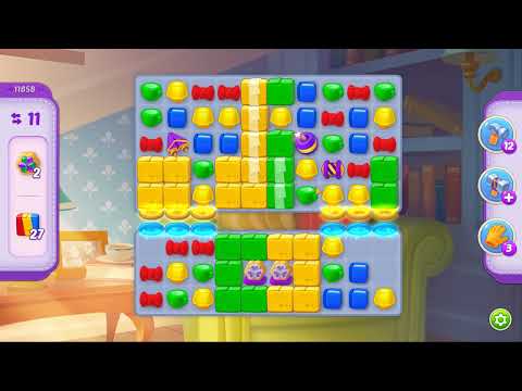 Homescapes Level 11858 No Boosters Gameplay #Bubunka