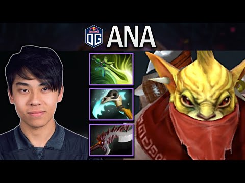 OG.ANA SMURF BOUNTY HUNTER WITH VYSE-BUTTERFLY - DOTA 2 7.30 GAMEPLAY