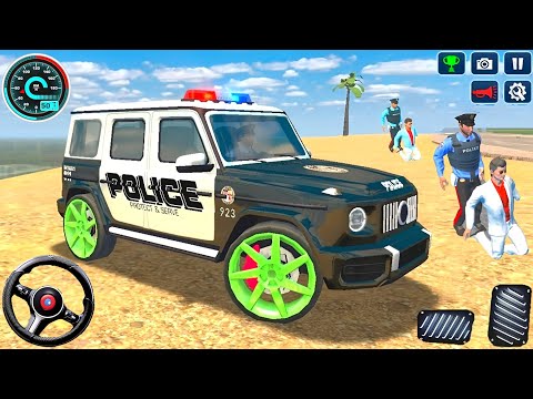 4X4 Jeep Polis arabası oyunu 4K #499 | Police Sim 2022 Game - Polis oyunu 4K Android Gameplay (2025)