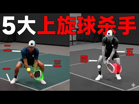 如果你打不出上旋球，看这一篇就够了 | 匹克球上旋技巧教学