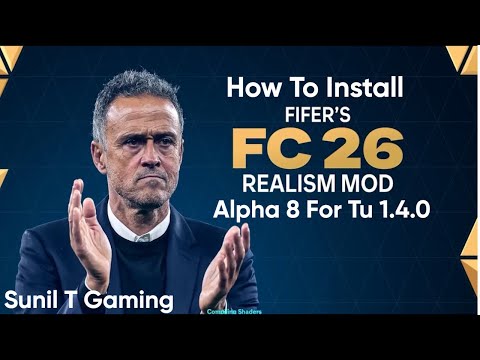 How to install FIFER'S FC 26 Realism Mod Alpha 8 for TU 1.4.0  with Gameplay #fc26   #fifa #fc