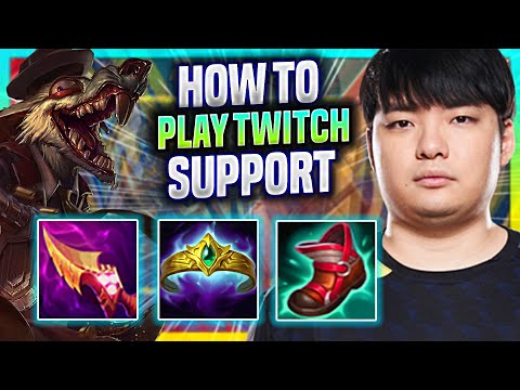 LEARN HOW TO PLAY TWITCH SUPPORT LIKE A PRO! - DRX Beryl Plays Twitch Support vs Taric! |