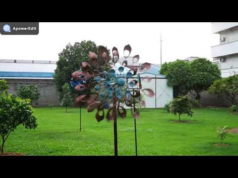 Retro Calla Lilies Win Wind Spinner   WWT-206