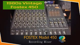 Video thumbnail for Fostex 450 Recording Mixer by Twin Creek Audio