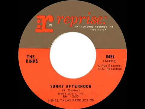 1966 HITS ARCHIVE: Sunny Afternoon - Kinks (a #1 UK hit--mono 45)