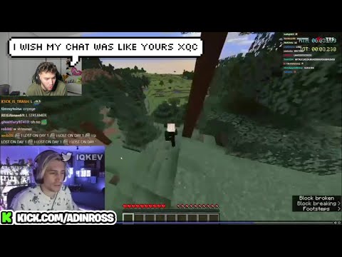 Adin Ross wishes his chat was like xQc
