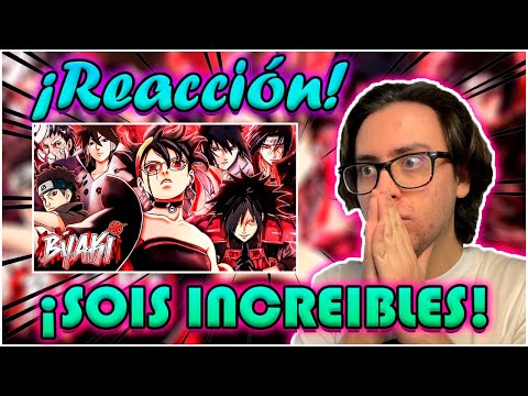 CLAN UCHIHA MACRORAP (Naruto Shippuden) | Mangekyo Sharingan | Byaki Ft ‪Varios Artista | (Reacción)