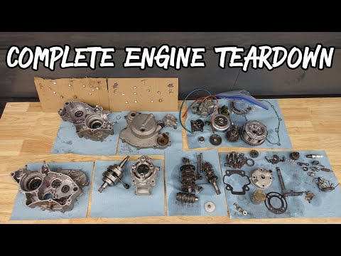 KX65 Complete Engine Teardown and Diagnosis