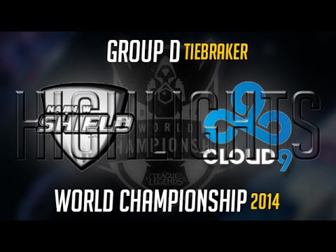 Najin White Shield vs Cloud 9 Tiebreaker S4 Worlds Highlights | LoL World Championship 2014 S4
