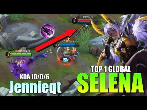 Selena 99% Accuracy? Perfect Gameplay! | Top 1 Global Selena by Jennieqt - Mobile Legends