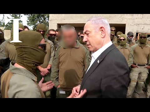 Binyamin Netanyahu meets special forces after Gaza hostage rescue