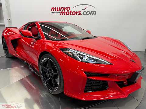 2025 Chevrolet Corvette E-Ray Coupe 3LZ in Red for sale at Munro Motors in Brantford, ON