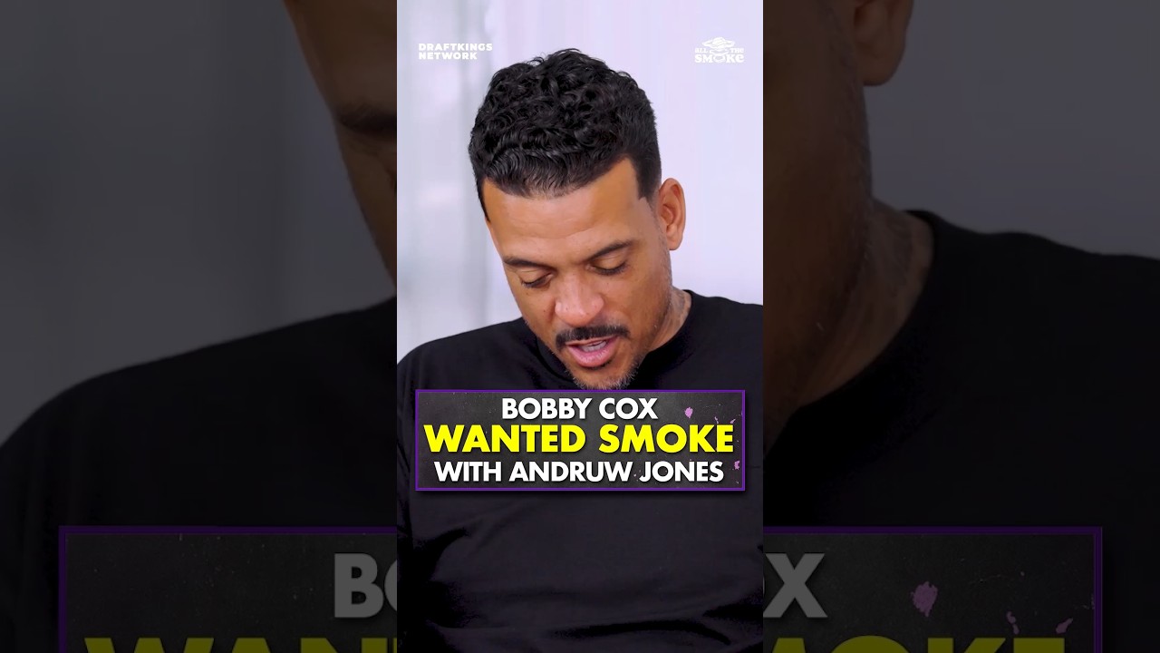 Bobby Cox WANTED SMOKE with Andruw Jones 😳