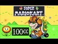 Super Mario Kart SNES Part 37 100cc Flower Cup Bowser スーパーマリオカート