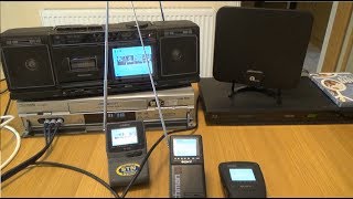 1980s-1990s Pocket Televisions working in 2018