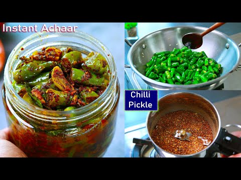 പച്ചമുളക് വീട്ടിൽ ഉണ്ടോ??ഈ കിടു ഐറ്റം മിസ്സ് ആക്കരുതേ!!! Quick Chilli Pickle | Green Chilli Recipes