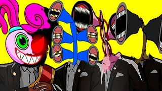 Download lagu MEGAHORN & SIRENHEAD & MOMMY LONG LEGS & GREEN SIRENHEAD - COFFIN DANCE MEME COVER mp3