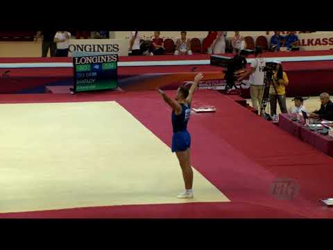 SHATILOV Alexander (ISR) - 2018 Artistic Worlds, Doha (QAT) - Qualifications Floor Exercise