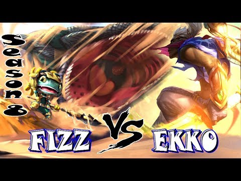 Fizz vs Ekko Season 8. New Runes