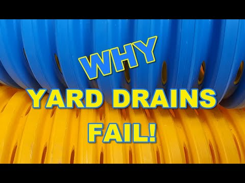 Why Most Yard Drains Fail - Must Watch!!!! Video