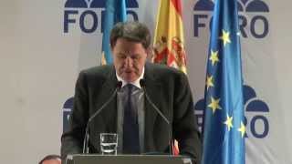 preview picture of video 'Elecciones Europeas presentación candidatura de FORO Asturias'