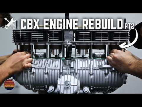 CBX Engine Rebuild PT2 - Top End Assembly!