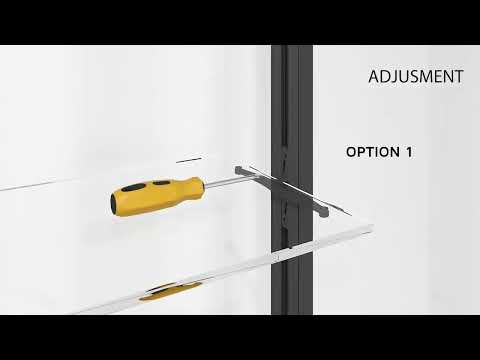 5 paires de supports pour système modulaire Zero - noir EMUCA