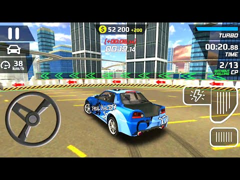 Car Driving Simulator – Stunt Ramp | Shams Car Hit #04 Impossible Car Stunt Track 3d